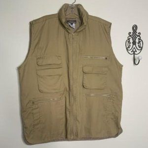 Fox Outdoor Sport Zip Front Utility Vest Sz M